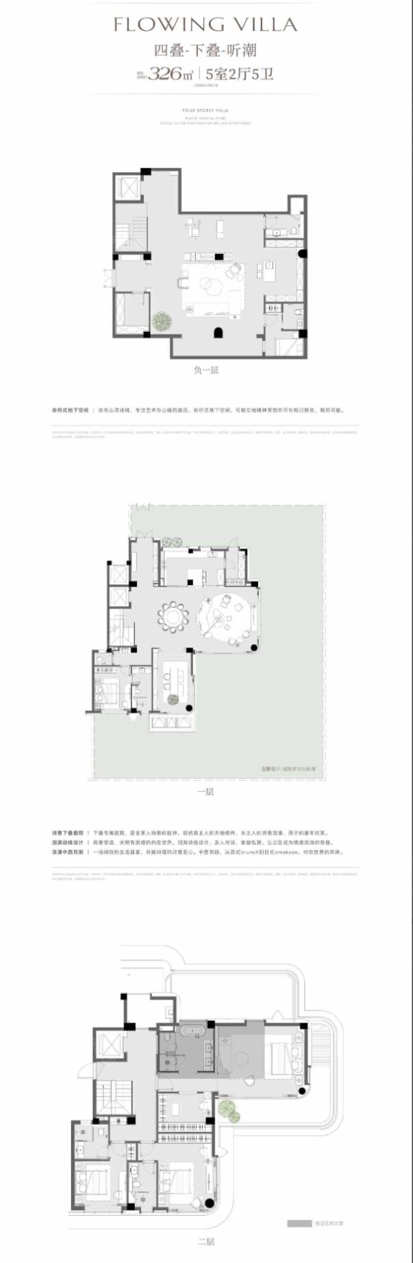 奥体潮鸣--建面 326.00㎡;