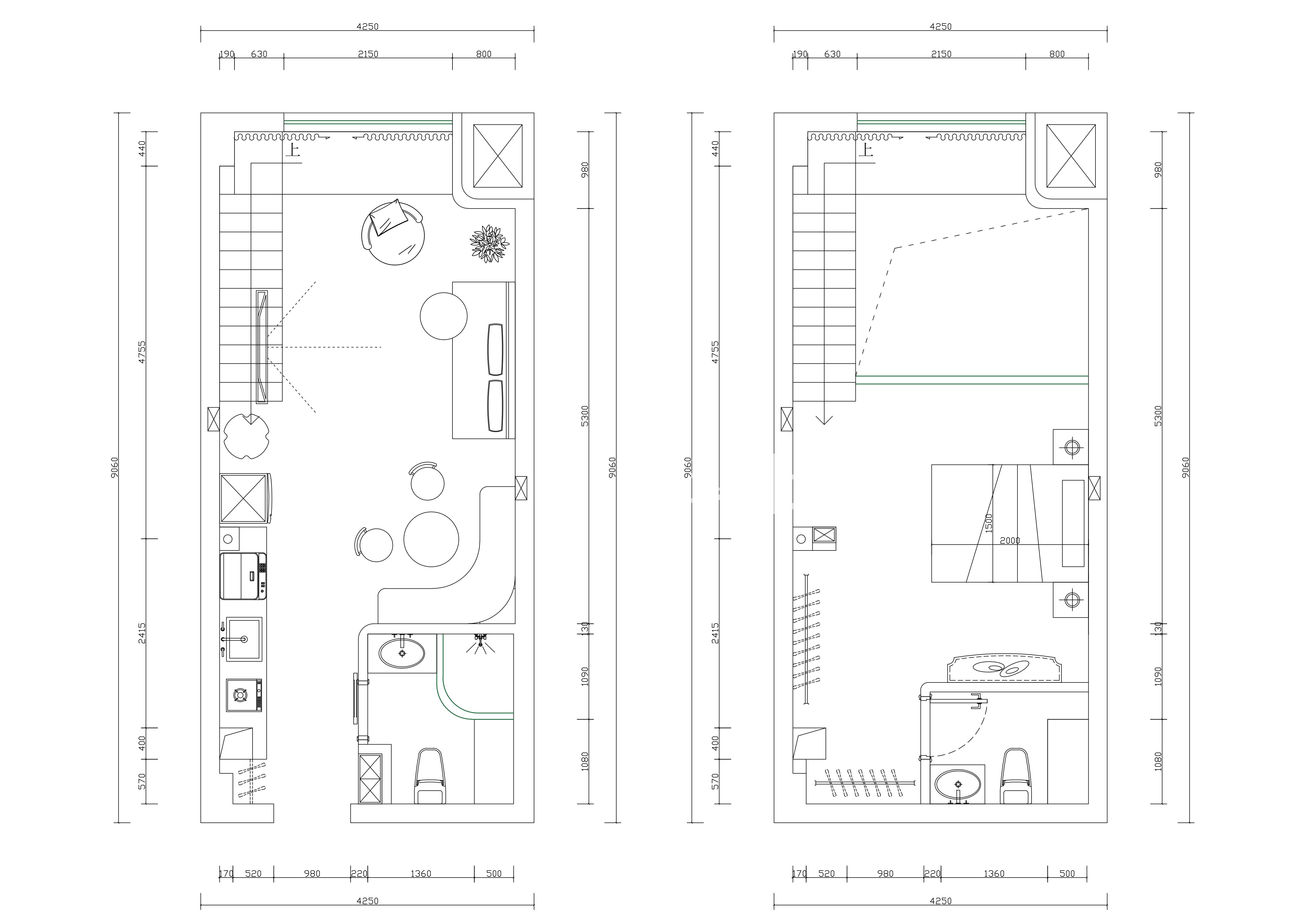 梅里云时代--建面 45.00㎡;