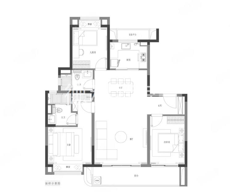 璟萃--建面 113.00㎡;