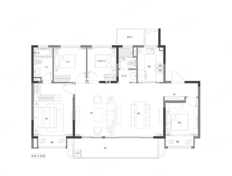 璟萃--建面 142.00㎡;